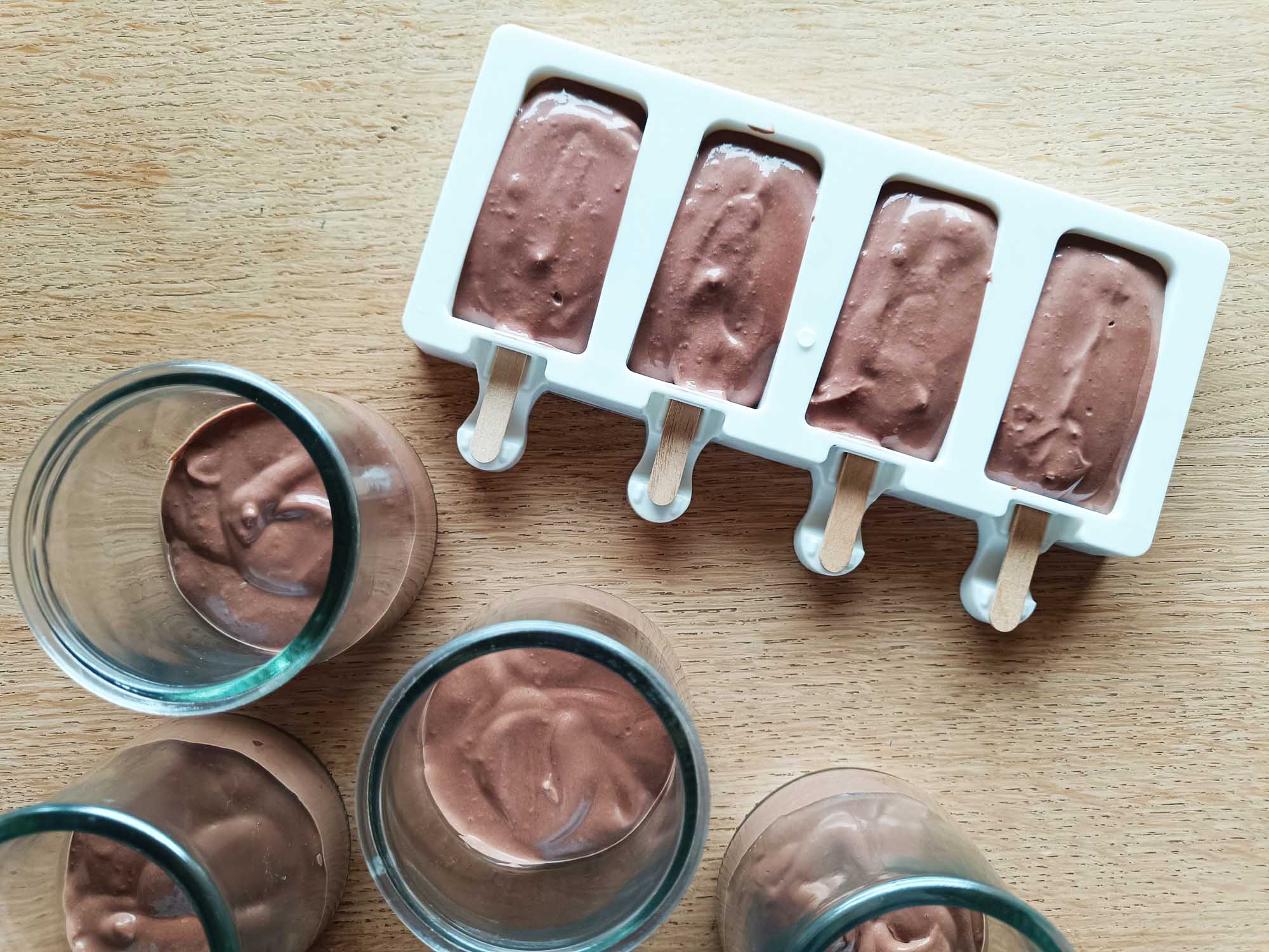 recette creme au choco
